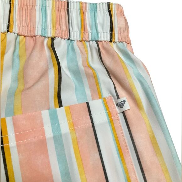 Roxy Girls Pastel Striped Swimwear 3 Piece Set Size Medium NWT - Picture 11 of 14